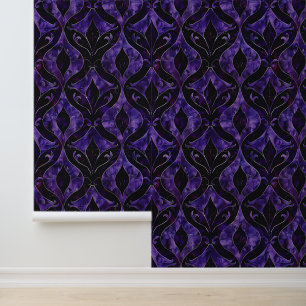 Purple and Black Jewel Tones  Wallpaper