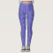 Purple and Black Leggings for Fall Festivities