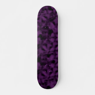 Purple and Black Mottled Skateboard