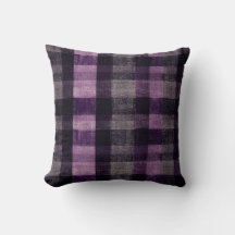 Purple and Black Tartan
