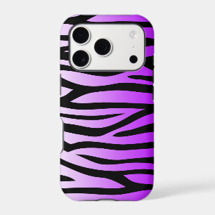 Purple and Black Zebra Pattern