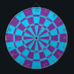 Purple And Blue Dartboard<br><div class="desc">Purple And Blue Dart Board</div>