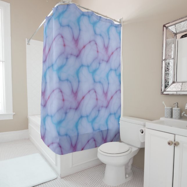 purple and blue Marble abstract (In Situ)