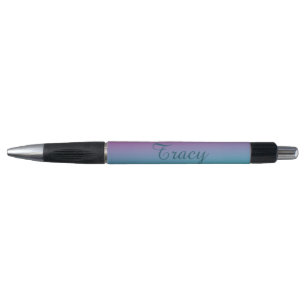 Purple and blue ombre pen