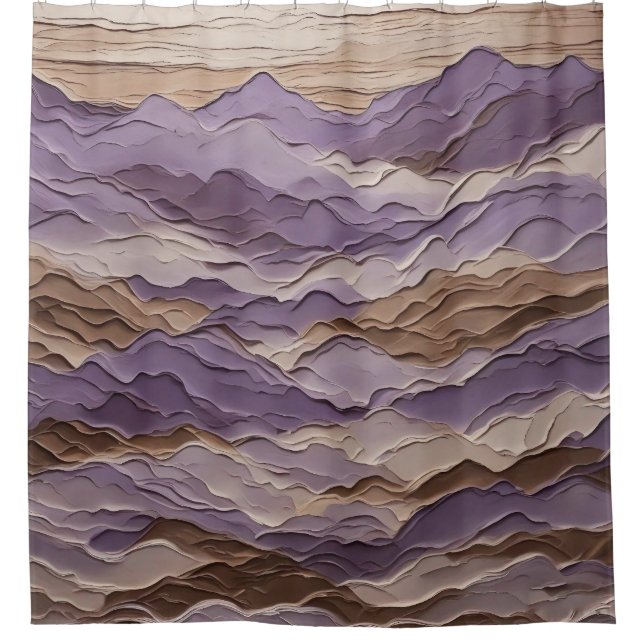 Purple and Brown Mystic Mountain (Front)