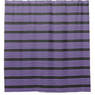 Purple and charcoal five stripe pattern