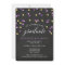 Purple and Gold Confetti Chalkboard Graduation