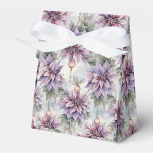 Purple and Gold Elegance Favor Box