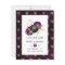 Purple and Gold Floral Spiders Gothic Wedding