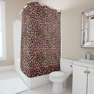 Purple and Gold Leopard Series Design 4