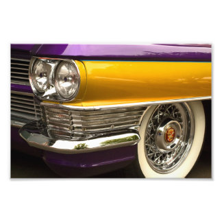 Purple And Gold. Photo Print