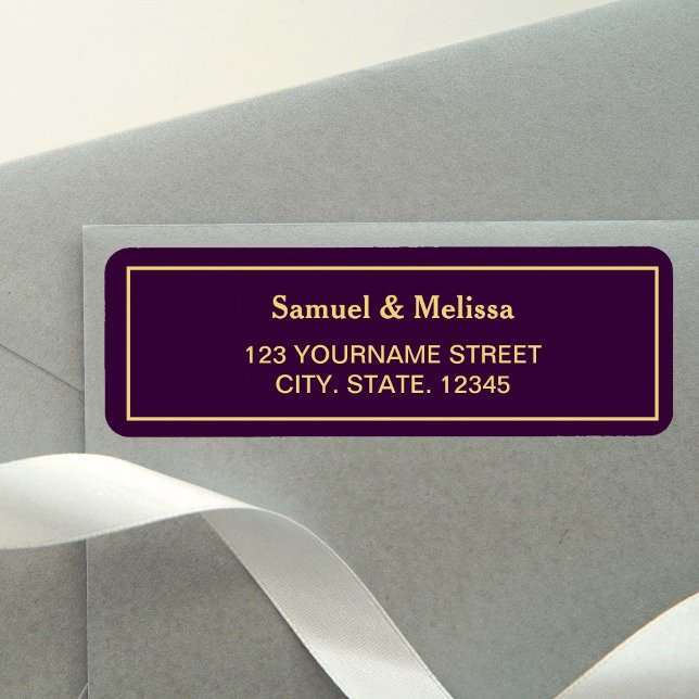 Purple and Gold Wedding (Creator Uploaded)