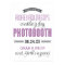 Purple and Gray Banner Photo Booth Wedding