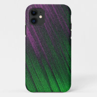 Purple and Green Metallic Frost Phone Case