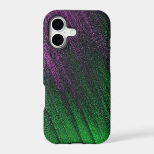 Purple and Green Metallic Frost Phone Case