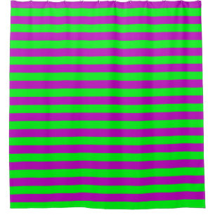 Purple and Green Stripes Design