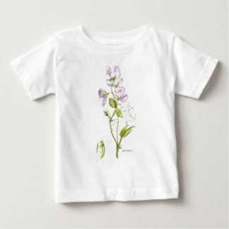 purple and green sweet pea baby T-Shirt