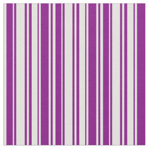 Purple and Light Cyan Stripes Fabric