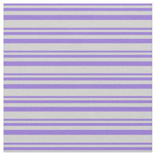Purple and Light Grey Lines/Stripes Pattern Fabric