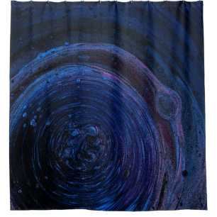 Purple and maroon abstract painting