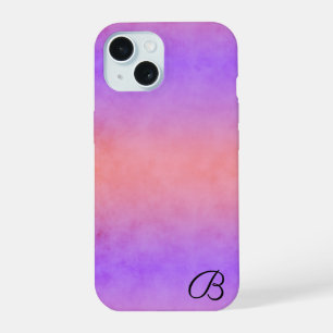 Purple and Orange Personalized Phone Case