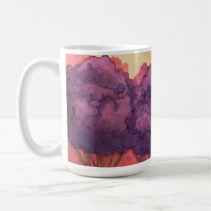 Purple and Orange Trees Mug