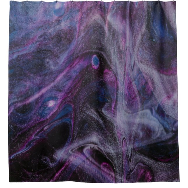 Purple and pink abstract painting (Front)