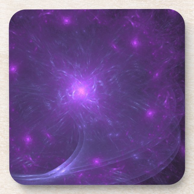 Purple and Pink Cosmic Adventure Coaster (Front)