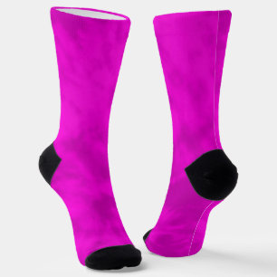 Purple And Pink Tie Dye, Crew Socks
