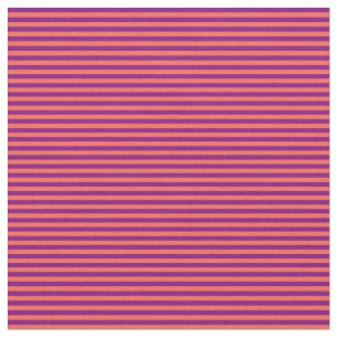 Purple and Red Pattern of Stripes Fabric