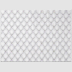 Purple and Silver Floral Series Design 18 Tissue Paper