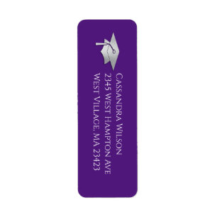 Purple and Silver Graduation