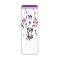 Purple and Silver Heart Scroll