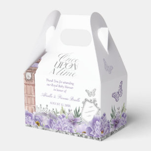 Purple and Silver Once Upon a Time Princess Favor Box