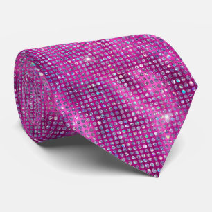 Purple and Silver Sparkles Tie