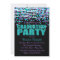 Purple and Teal Blue Confetti Graduation Party