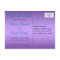 Purple and Turquoise Floral Save the Date