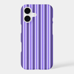 Purple and white candy stripes