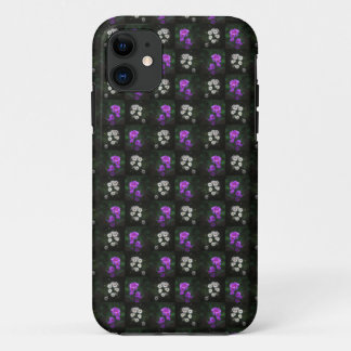 Purple and White Floral iPhone 11 Case