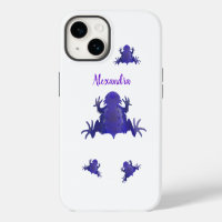 Purple and White Frogs