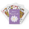 Purple and white girly daisy flower kids Birthday