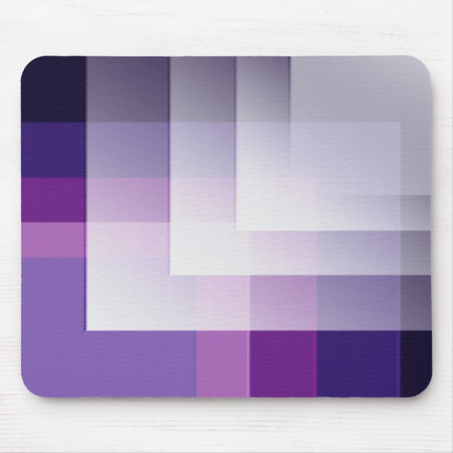 Purple and white mouse pad (Front)