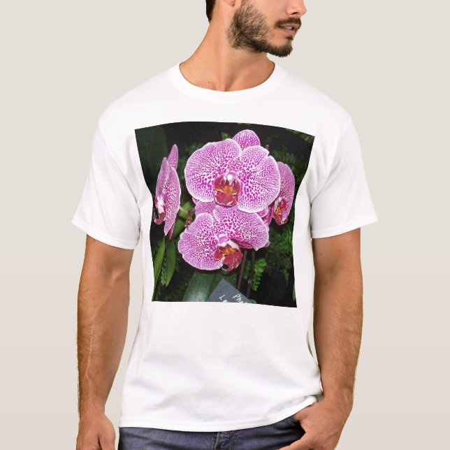 Purple and White Orchid T-Shirt (Front)