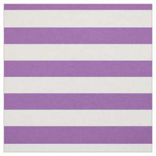 Purple and White Stripe Pattern Fabric