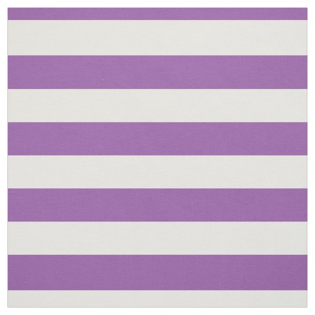 Purple and White Stripe Pattern Fabric (Swatch)