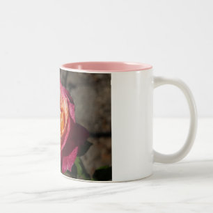 Purple and Yellow Rose Coffee Mug