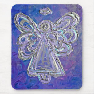 Purple Angel Mousepad