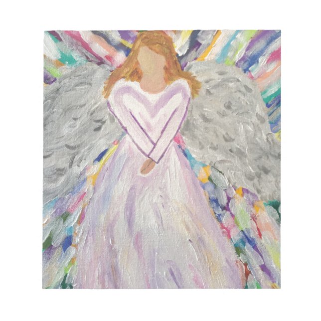 Purple Angel Notepad (Front)