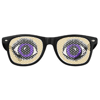 PURPLE ANIME (smaller eye version) EYE glasses