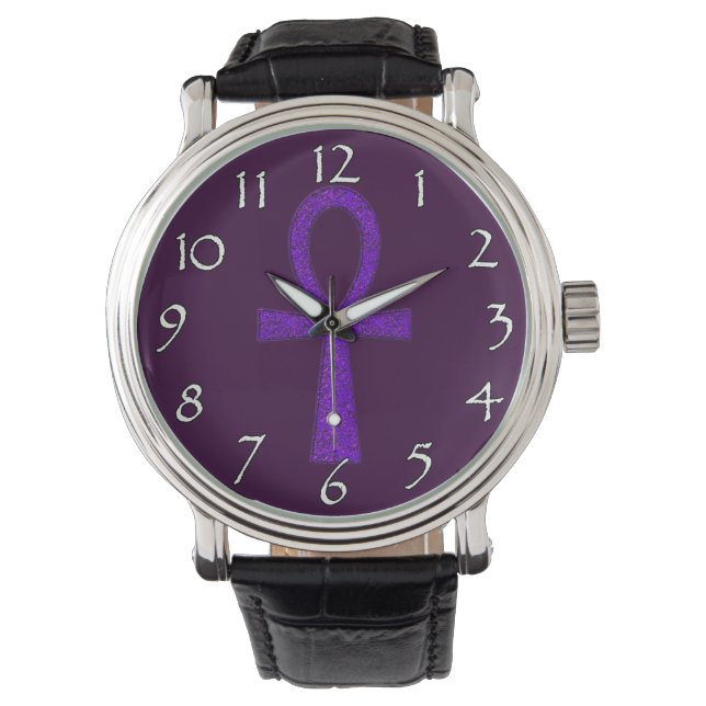 Purple Ankh Watches (Front)